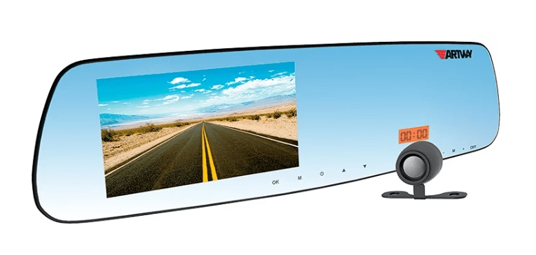 Лучшие видеорегистраторы-зеркало 2026 года: рейтинг качественных моделей с камерой заднего вида