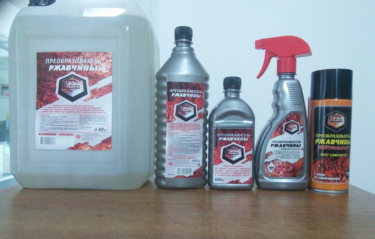 ТОП-25 лучших преобразователей ржавчины для авто на 2026 год