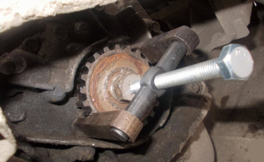 Как легко и просто открутить шкив коленвала (пошаговая инструкция)