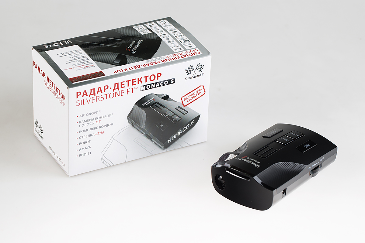 SilverStone F1 Monaco S: полный обзор премиального радар‑детектора
