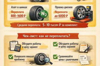 Обман в шиномонтаже: как недобросовестные мастера вытягивают деньги у автолюбителей