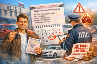 Постановка автомобиля на учет в России: сроки, штрафы и как их избежать