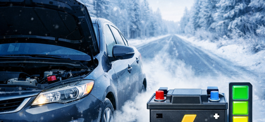 Сколько нужно проехать зимой, чтобы зарядить аккумулятор автомобиля