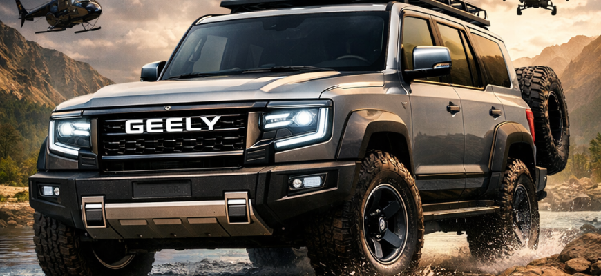 Geely Galaxy Cruiser 700 — новый гибридный внедорожник дебютирует в Пекине 2026