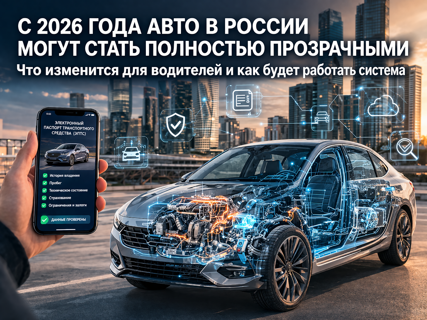 С 2026 года автомобили в России станут «прозрачными»: что это значит для водителей
