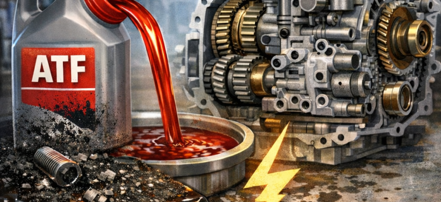 Замена масла в АКПП: правда о «масле на весь срок службы» и как не попасть на ремонт
