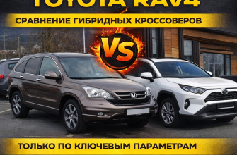 Honda CR-V или Toyota RAV4 гибрид: сравнение, цены на вторичке, что лучше купить