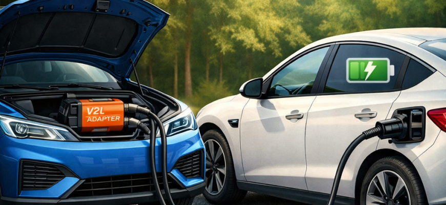 Можно ли зарядить электромобиль от другого автомобиля — реальный эксперимент и выводы