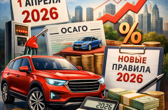 Изменения для водителей с 1 апреля 2026 года: ОСАГО, вторичка, расходы