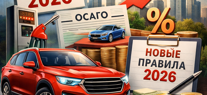 Изменения для водителей с 1 апреля 2026 года: ОСАГО, вторичка, расходы