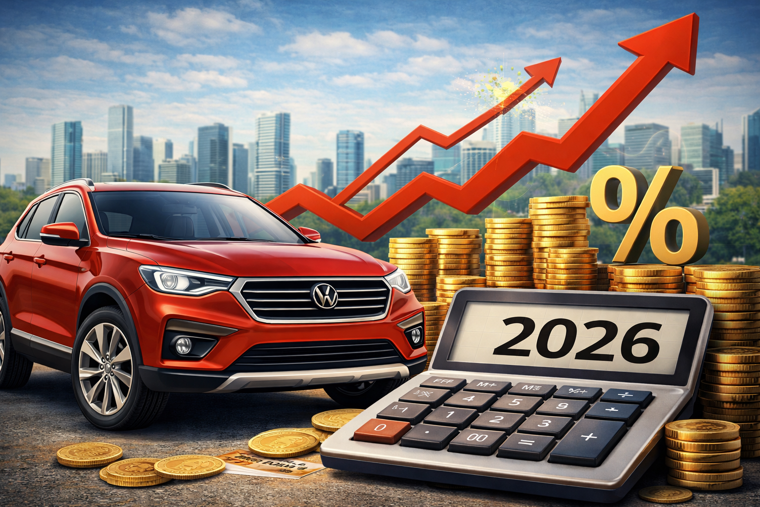 Рост цен на автомобили в 2026 году рост цен на автомобили в 2026 году, график подорожания и увеличение стоимости авто