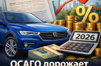 ОСАГО в 2026 году дорожает как снизить стоимость страховки и не переплачивать водителю