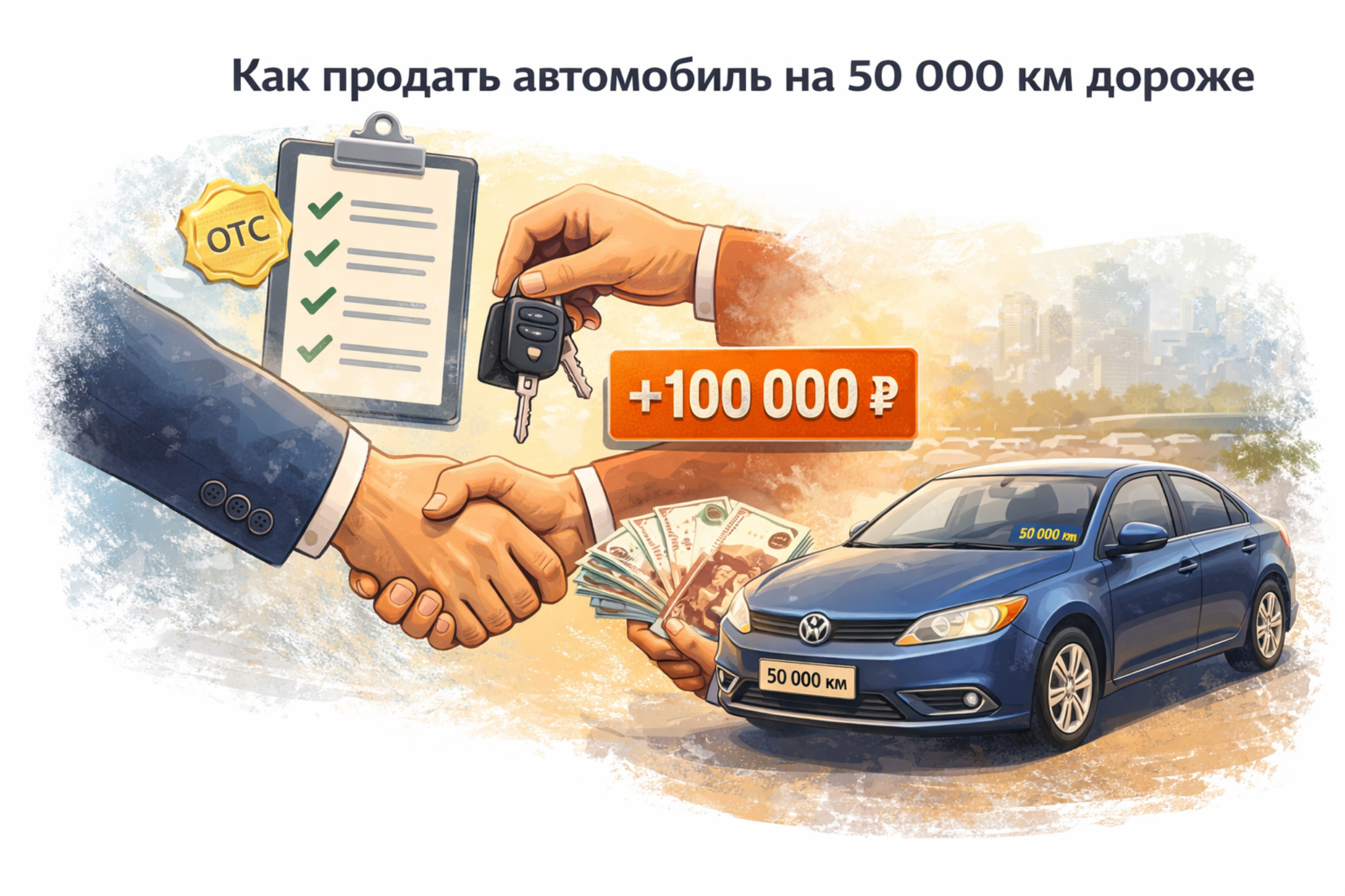 Как продать авто дороже на пробеге 50 000 км как продать автомобиль дороже на пробеге 50000 км