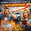 стоимость владения автомобилем в 2026 году рост расходов на авто ремонт топливо и обслуживание