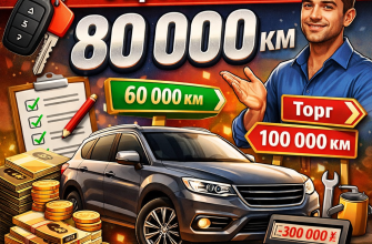 Когда лучше продавать автомобиль с пробегом 80 000 км