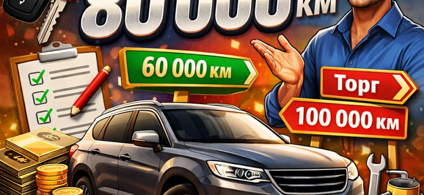 Когда лучше продавать автомобиль с пробегом 80 000 км