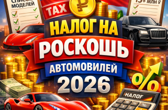 Налог на роскошь автомобилей 2026