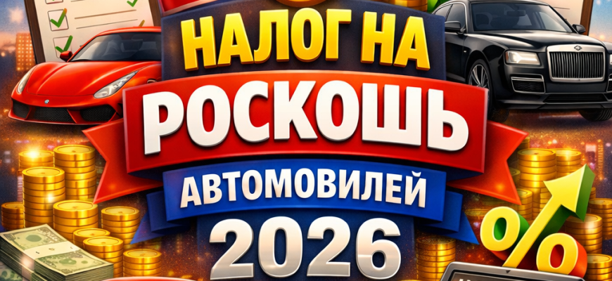 Налог на роскошь автомобилей 2026