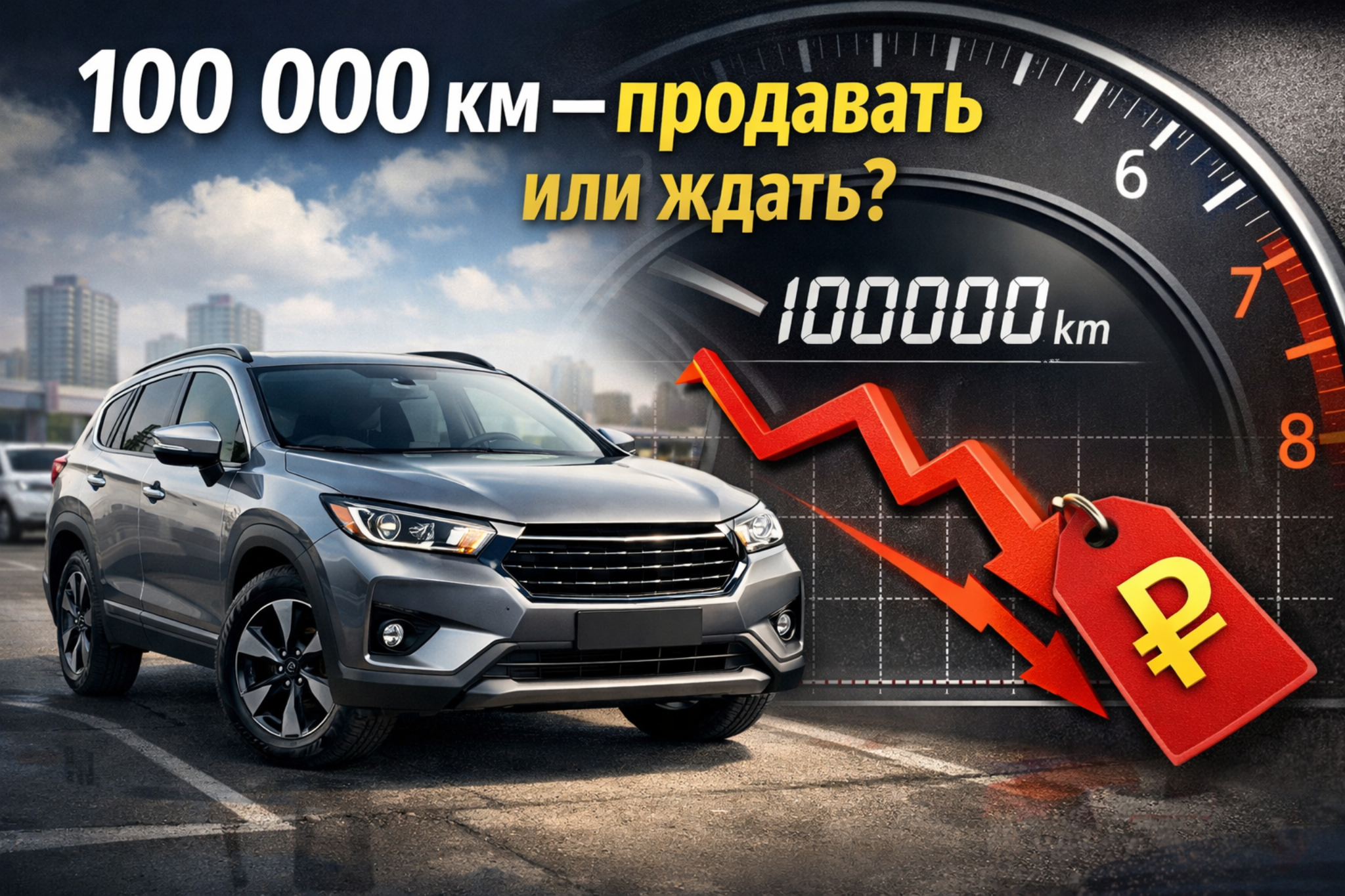 Когда продавать авто с пробегом 100000 км Когда продавать авто с пробегом 100000 км и как пробег влияет на цену автомобиля