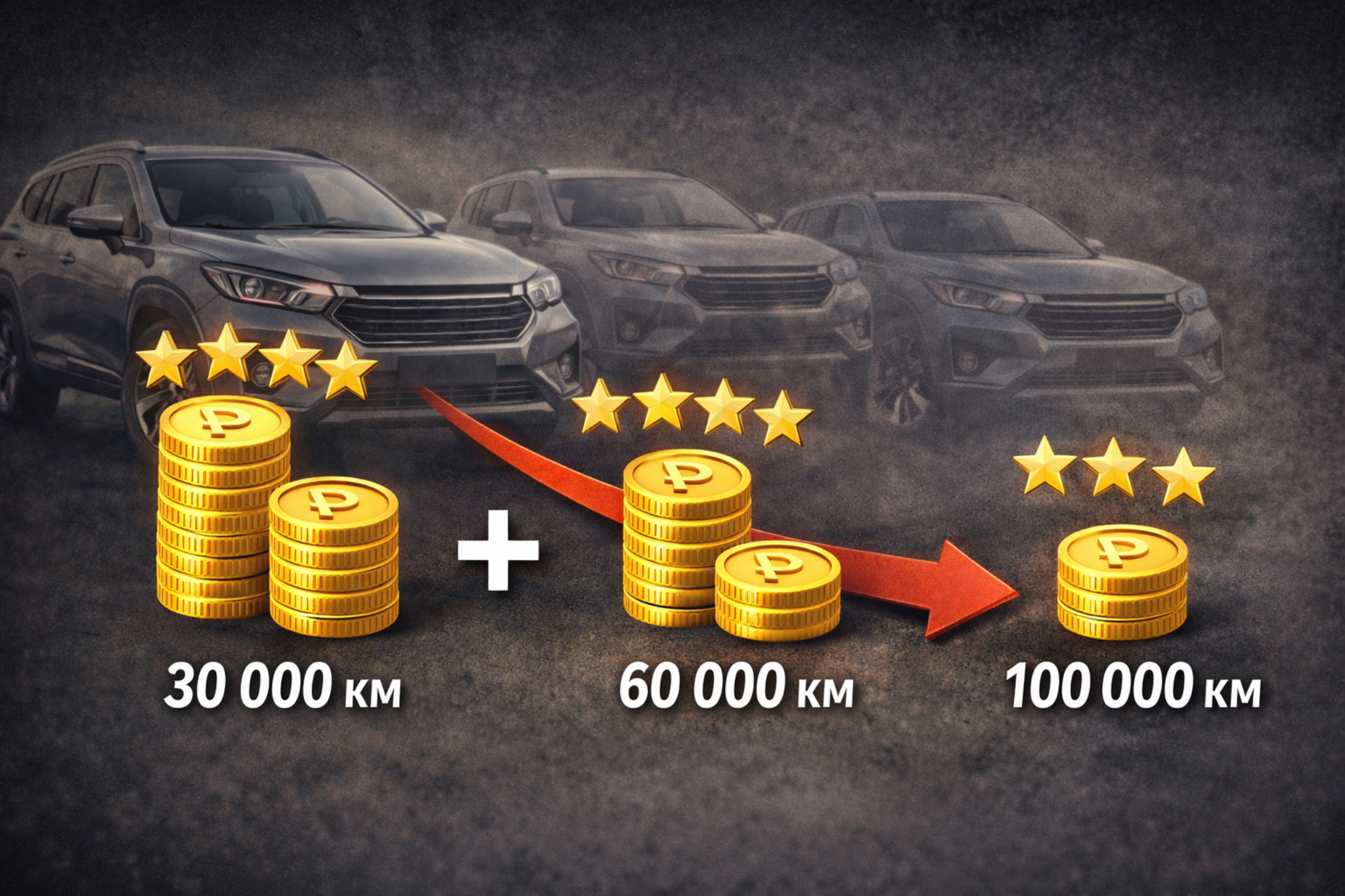 Ликвидность автомобиля после 100000 км Как меняется ликвидность автомобиля после 100000 км и почему машина продается дольше