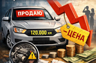 Продажа авто с пробегом 120 000 км