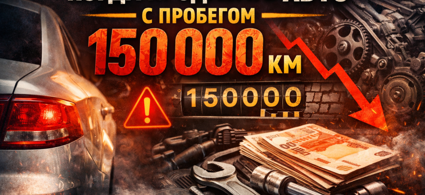 Когда продавать авто с пробегом 150 000 км
