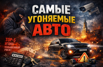 Самые угоняемые автомобили в России