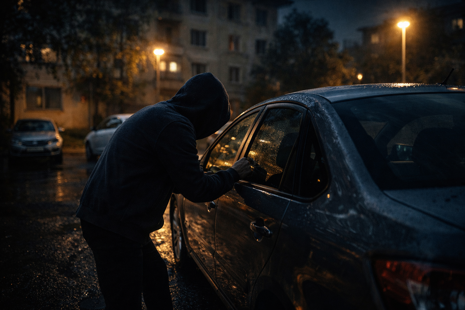 сценарий угона автомобиля во дворе ночью угон автомобиля во дворе ночью без защиты