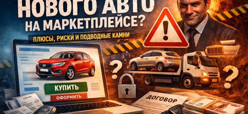 Чем грозит покупка нового авто на маркетплейсе