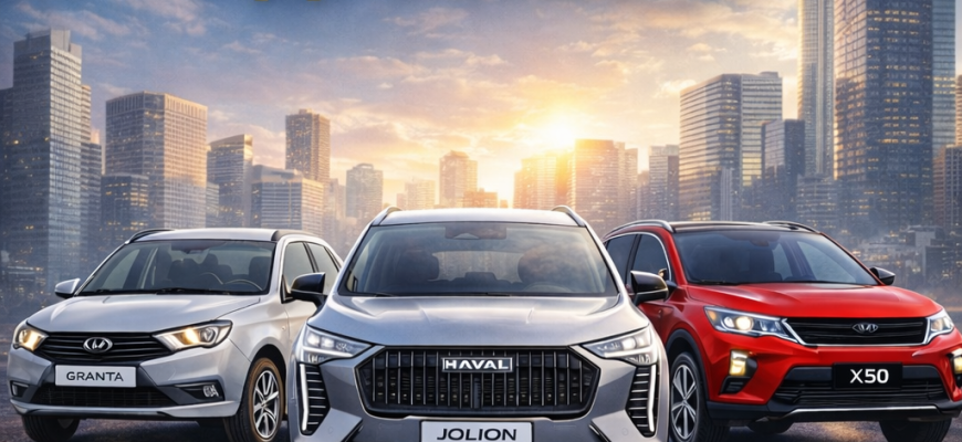 Продажи новых легковых авто в России в марте 2026