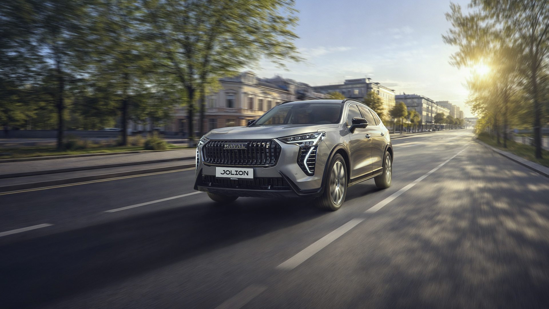 Haval Jolion на городской дороге Haval Jolion на городской дороге — ликвидный китайский кроссовер